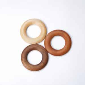 Rakusu Ring Artisan Collection finely crafted rings with one side rounded