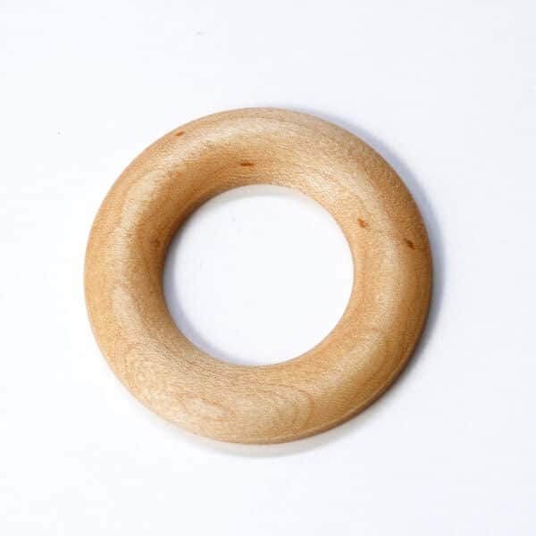 Rakusu Ring Artisan Maple finely crafted rings with one side rounded
