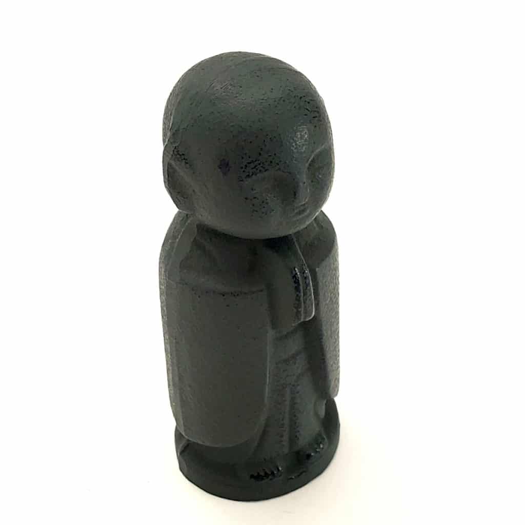 Classic Jizo Statue Still Sitting Meditation Supply
