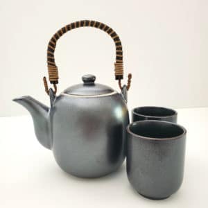 onyx japanese tea set