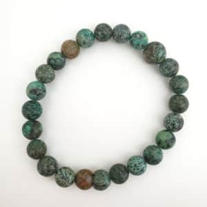 African Turquoise Mala Beads