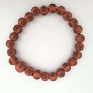 Cedar Character Mala Beads