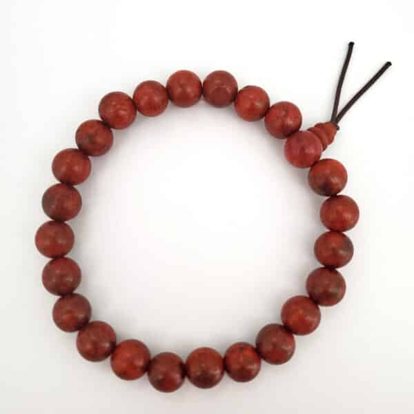 Red Lotus Mala Beads