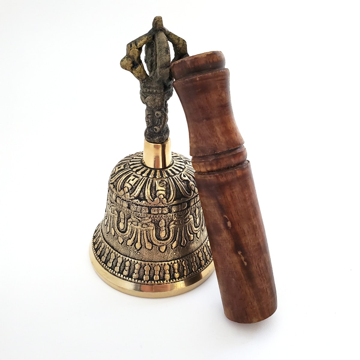 Tibetan Hand Bell - Still Sitting Meditation Supply