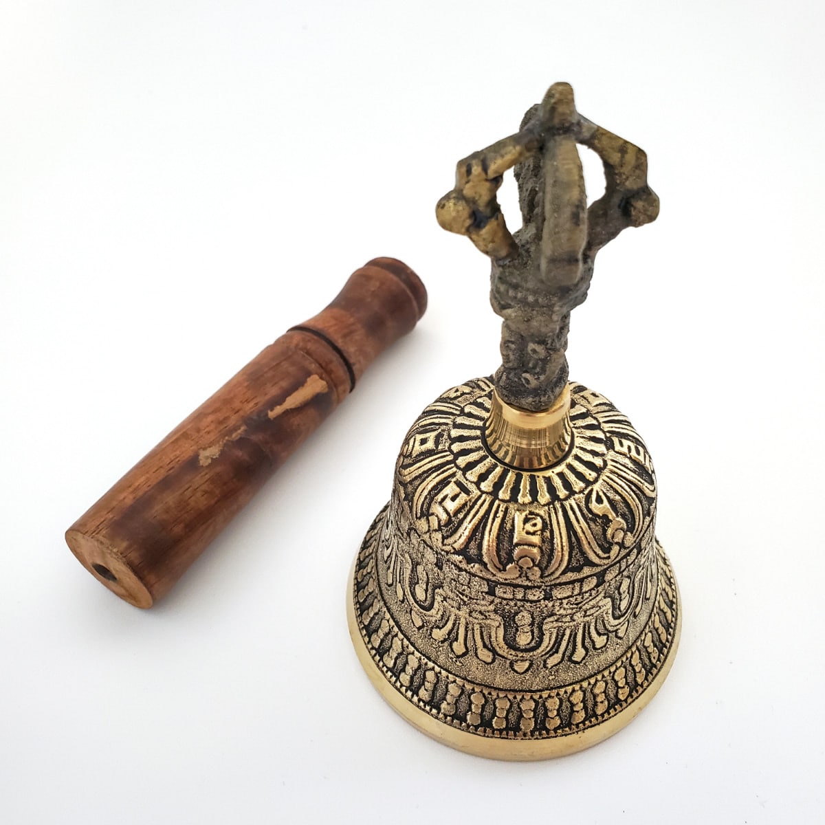 Tibetan Bells Alone Stock Photo - Download Image Now - Bell, Buddhism,  Cymbal - iStock