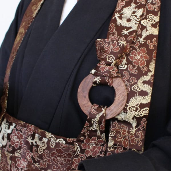 rinzai-rakusu-silk-brocade-worn