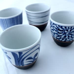Bluets tea cup set