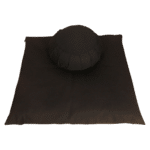 Black Meditation Cushion Set