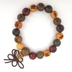 Three treasures wrist mala