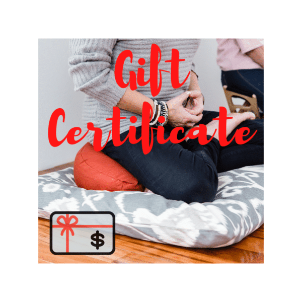 gift certificate