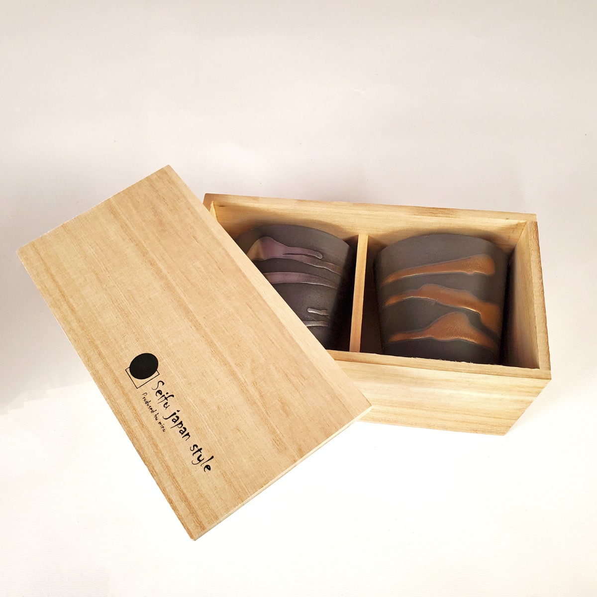 Gold and Silver Tea Cup Set NEW Still Sitting Meditation Supply