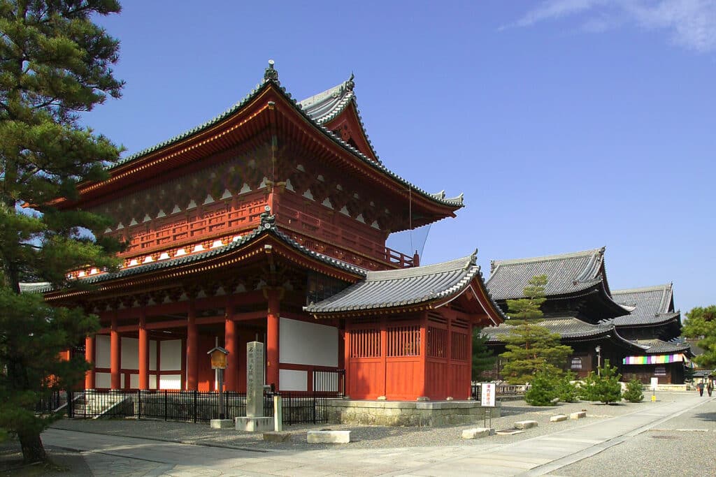 Myoshin-Ji Rinzai Zen Temple in Kyoto Japan